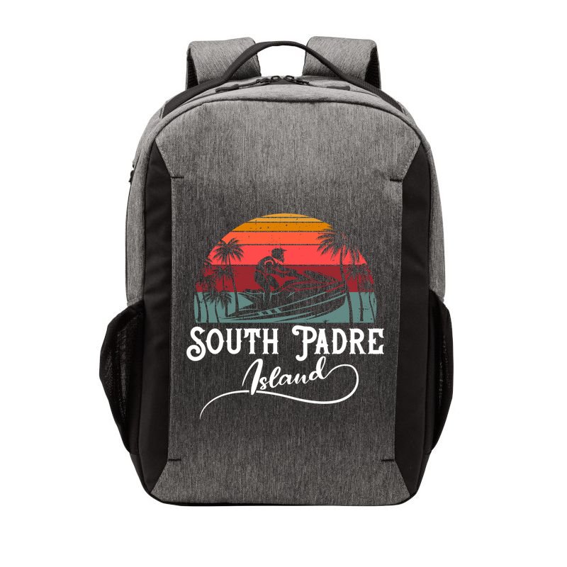 South Padre Island Jet Ski Lover Meaningful Gift Vector Backpack