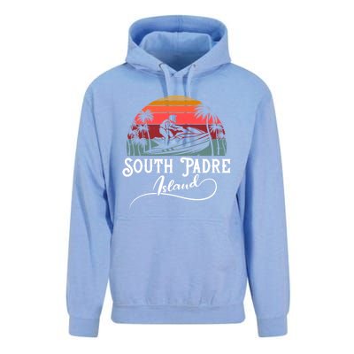 South Padre Island Jet Ski Lover Meaningful Gift Unisex Surf Hoodie