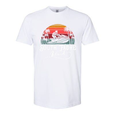 South Padre Island Jet Ski Lover Meaningful Gift Softstyle® CVC T-Shirt