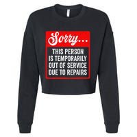 Sorry Person Is Temporarily Out Of Service Due To Repair .Png Cropped Pullover Crew