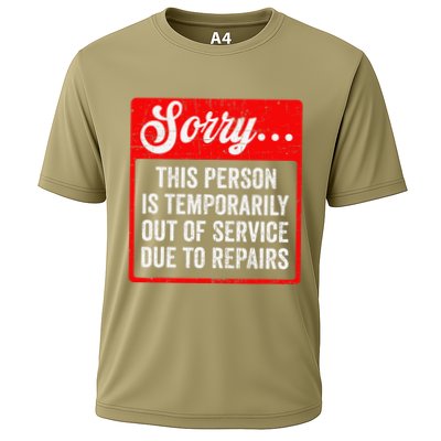 Sorry Person Is Temporarily Out Of Service Due To Repair .Png Performance Shirt