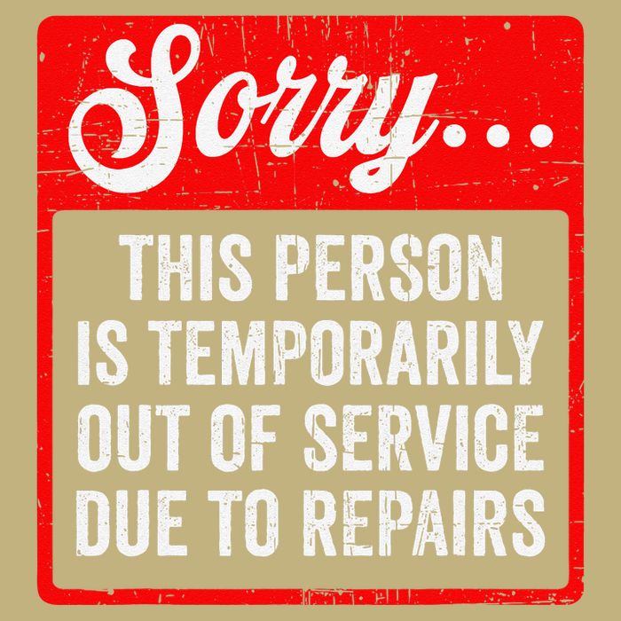 Sorry Person Is Temporarily Out Of Service Due To Repair .Png Performance Shirt