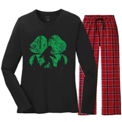 Saint Paddys Irish Women's Long Sleeve Flannel Pajama Set 