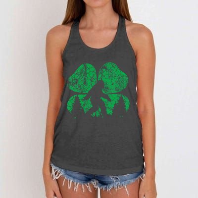 Saint Paddys Irish Women's Knotted Racerback Tank