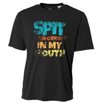 Spit preworkout in my mouth Cooling Performance Crew T-Shirt