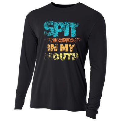 Spit preworkout in my mouth Cooling Performance Long Sleeve Crew