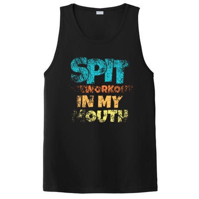 Spit preworkout in my mouth PosiCharge Competitor Tank