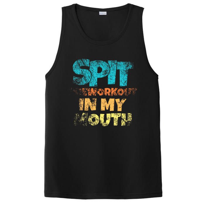 Spit preworkout in my mouth PosiCharge Competitor Tank