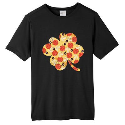 Shamrock Pizza Italian St Patricks Day Irish Foodie Lover Tall Fusion ChromaSoft Performance T-Shirt