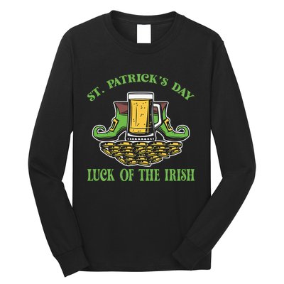 St Paddys Irish Luck of the Irish St. Patrick's Day Long Sleeve Shirt