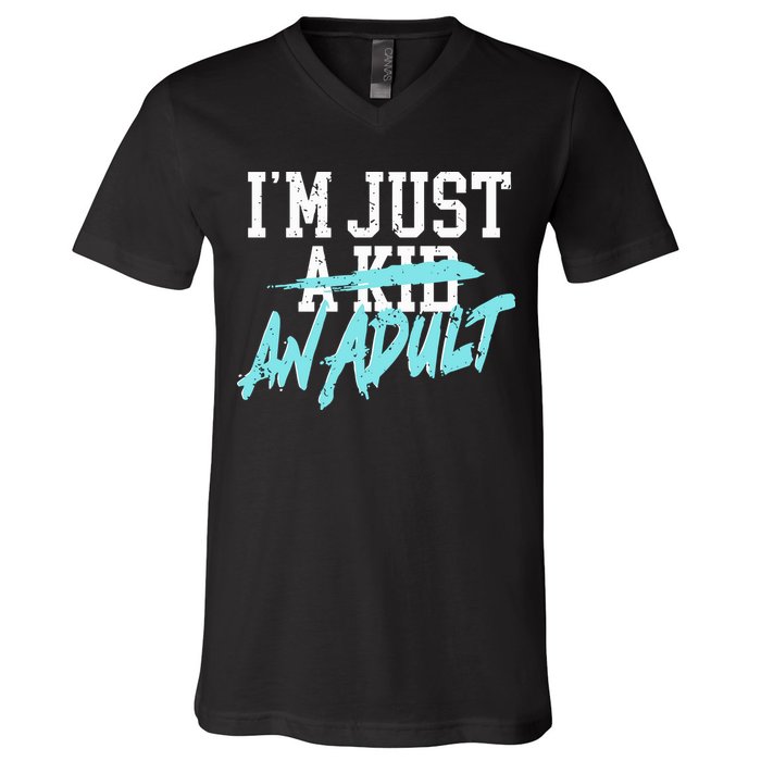 Simple Plan Im Just And Life Is A Nightmare V-Neck T-Shirt