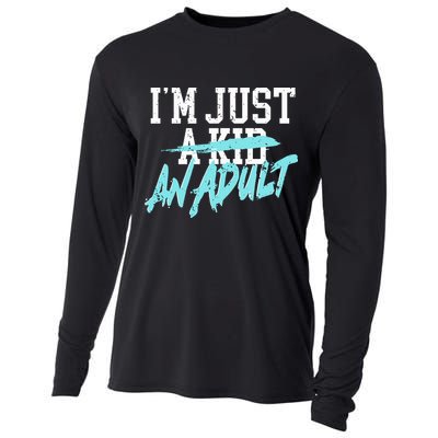 Simple Plan Im Just And Life Is A Nightmare Cooling Performance Long Sleeve Crew