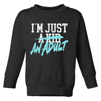 Simple Plan Im Just And Life Is A Nightmare Toddler Sweatshirt