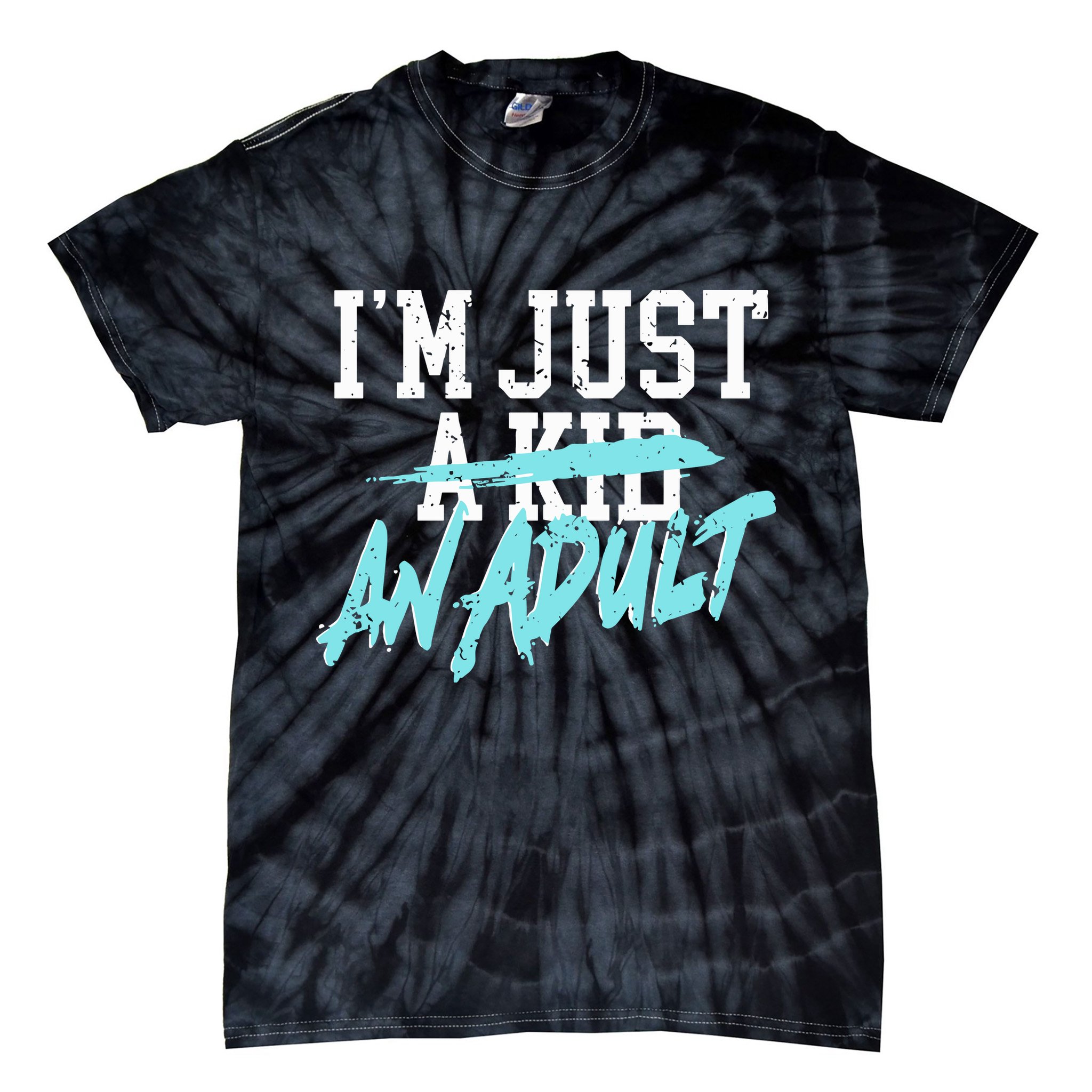 Simple Plan Im Just And Life Is A Nightmare Tie-Dye T-Shirt