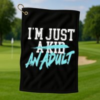 Simple Plan Im Just And Life Is A Nightmare Golf Towel