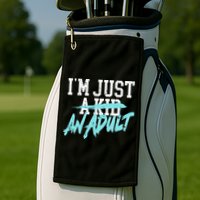 Simple Plan Im Just And Life Is A Nightmare Golf Towel