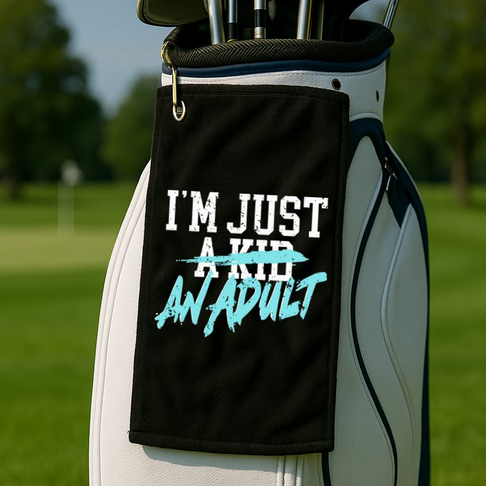 Simple Plan Im Just And Life Is A Nightmare Golf Towel