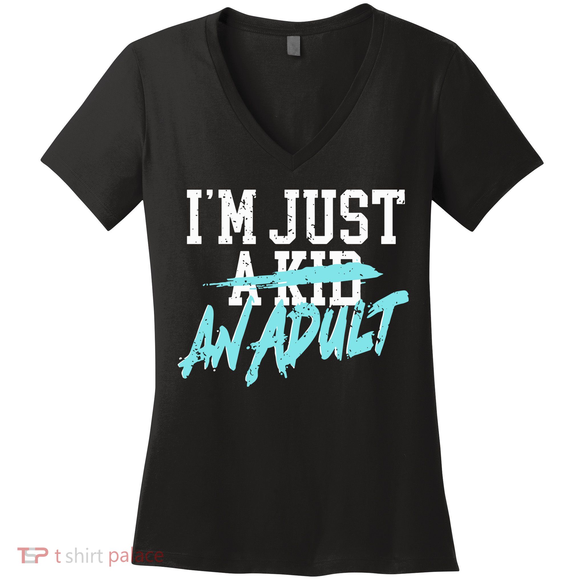 Simple Plan Im Just And Life Is A Nightmare Women's V-Neck T-Shirt