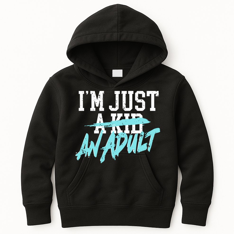 Im Just And Life Is A Nightmare Kids Hoodie