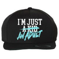 Simple Plan Im Just And Life Is A Nightmare Wool Snapback Cap
