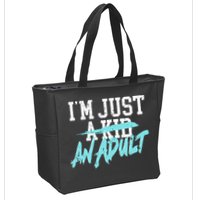 Simple Plan Im Just And Life Is A Nightmare Zip Tote Bag
