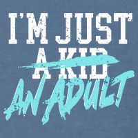 Simple Plan Im Just And Life Is A Nightmare Garment-Dyed Sweatshirt