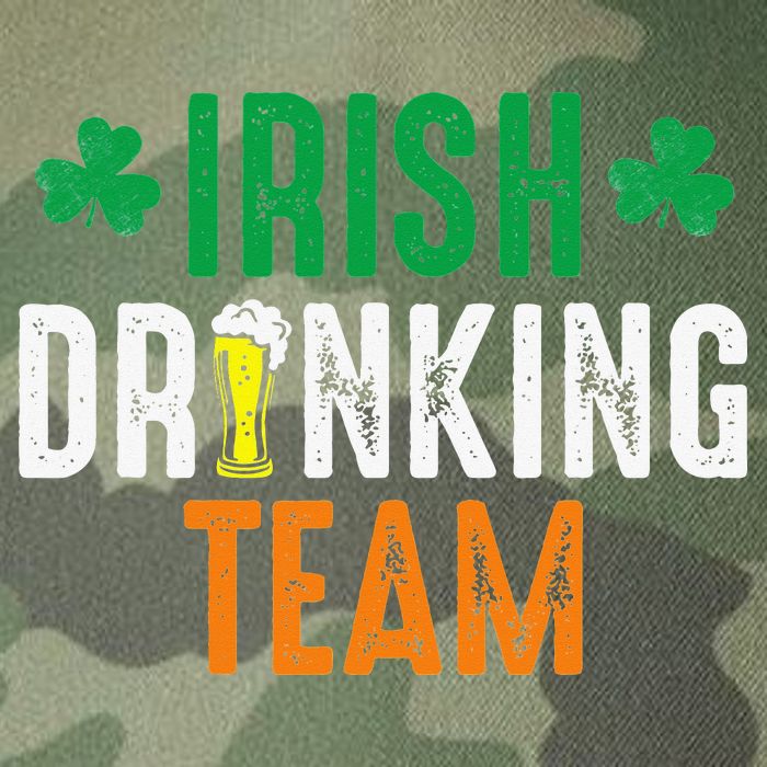 St Patrick's Irish Beer Drinking Team Ireland Flag Clover Legacy Tie Dye Trucker Hat