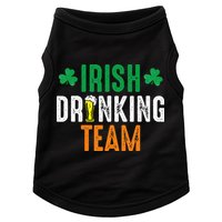 St Patrick's Irish Beer Drinking Team Ireland Flag Clover Doggie Tank