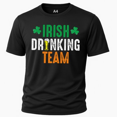 St Patrick's Irish Beer Drinking Team Ireland Flag Clover Performance Shirt
