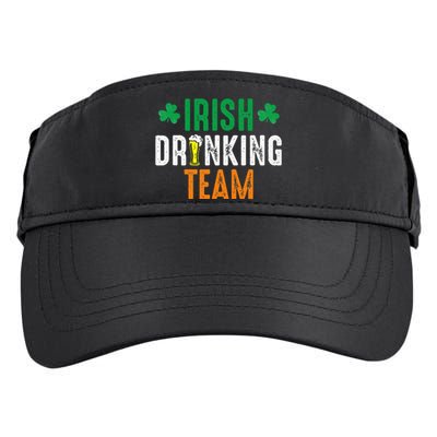 St Patrick's Irish Beer Drinking Team Ireland Flag Clover Adult Drive Performance Visor