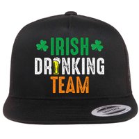 St Patrick's Irish Beer Drinking Team Ireland Flag Clover Flatbill Hat