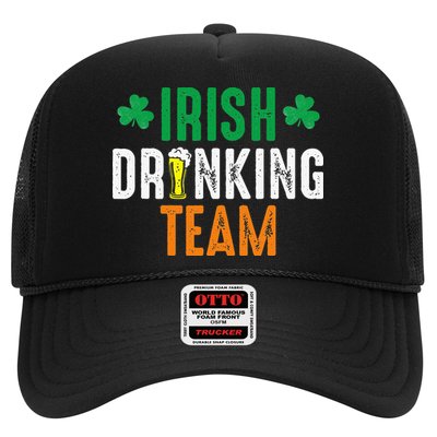 St Patrick's Irish Beer Drinking Team Ireland Flag Clover Trucker Hat