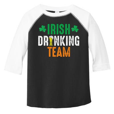 St Patrick's Irish Beer Drinking Team Ireland Flag Clover Toddler Fine Jersey T-Shirt