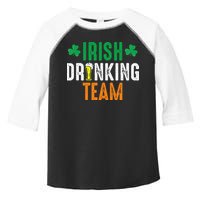 St Patrick's Irish Beer Drinking Team Ireland Flag Clover Toddler Fine Jersey T-Shirt