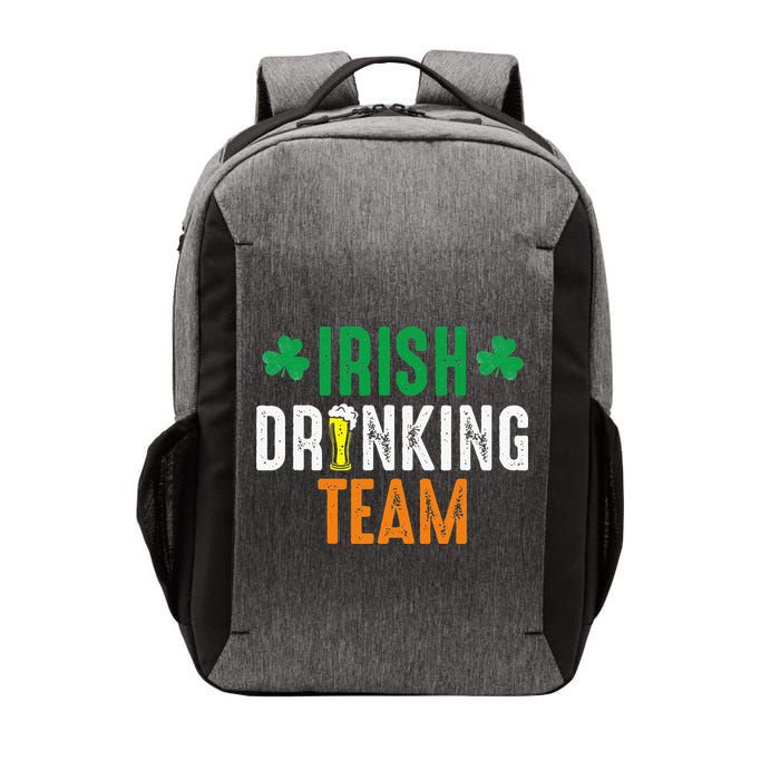 St Patrick's Irish Beer Drinking Team Ireland Flag Clover Vector Backpack