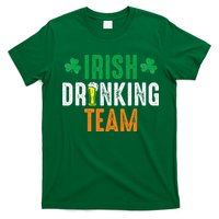 St Patrick's Irish Beer Drinking Team Ireland Flag Clover T-Shirt