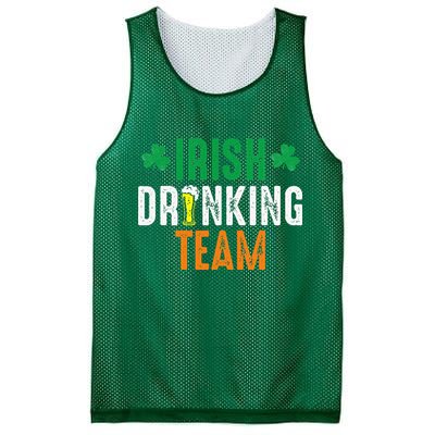 St Patrick's Irish Beer Drinking Team Ireland Flag Clover Mesh Reversible Basketball Jersey Tank