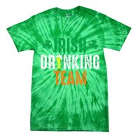 St Patrick's Irish Beer Drinking Team Ireland Flag Clover Tie-Dye T-Shirt