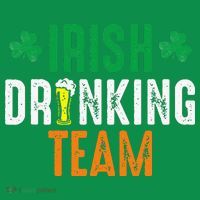 St Patrick's Irish Beer Drinking Team Ireland Flag Clover Women's V-Neck T-Shirt