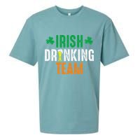 St Patrick's Irish Beer Drinking Team Ireland Flag Clover Sueded Cloud Jersey T-Shirt