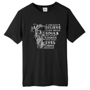 Soul Pitbull I Love Pitbull Dog Lover Tall Fusion ChromaSoft Performance T-Shirt