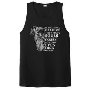 Soul Pitbull I Love Pitbull Dog Lover PosiCharge Competitor Tank