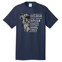 Soul Pitbull I Love Pitbull Dog Lover Tall T-Shirt