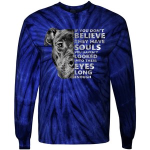 Soul Pitbull I Love Pitbull Dog Lover Tie-Dye Long Sleeve Shirt