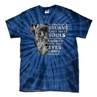 Soul Pitbull I Love Pitbull Dog Lover Tie-Dye T-Shirt