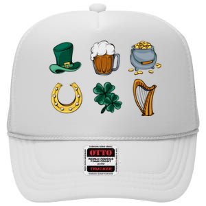 St Patrick Iconic Icon High Crown Mesh Back Trucker Hat