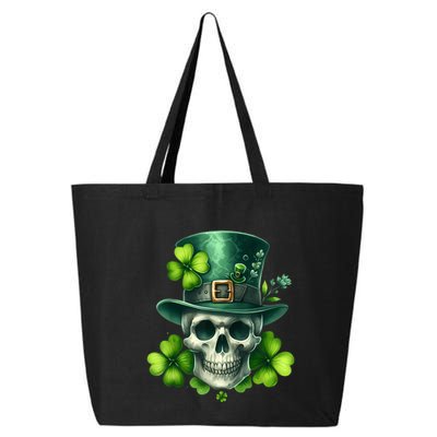 Saint Patrick Irish Sugar Skull Day Of Dead St Patricks Day 25L Jumbo Tote