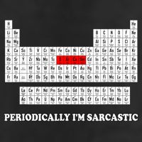 Sarcasm Periodically I'm Sarcastic Garment-Dyed Fleece Hoodie