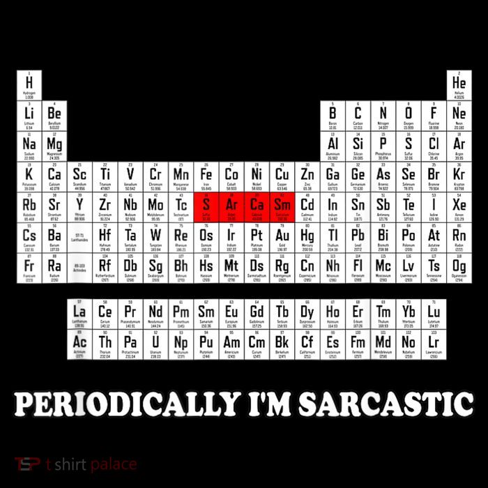 Sarcasm Periodically I'm Sarcastic Backpack