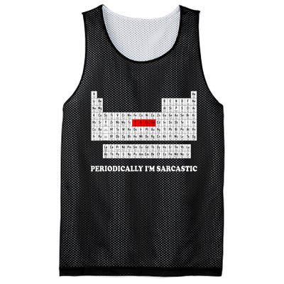 Sarcasm Periodically I'm Sarcastic Mesh Reversible Basketball Jersey Tank